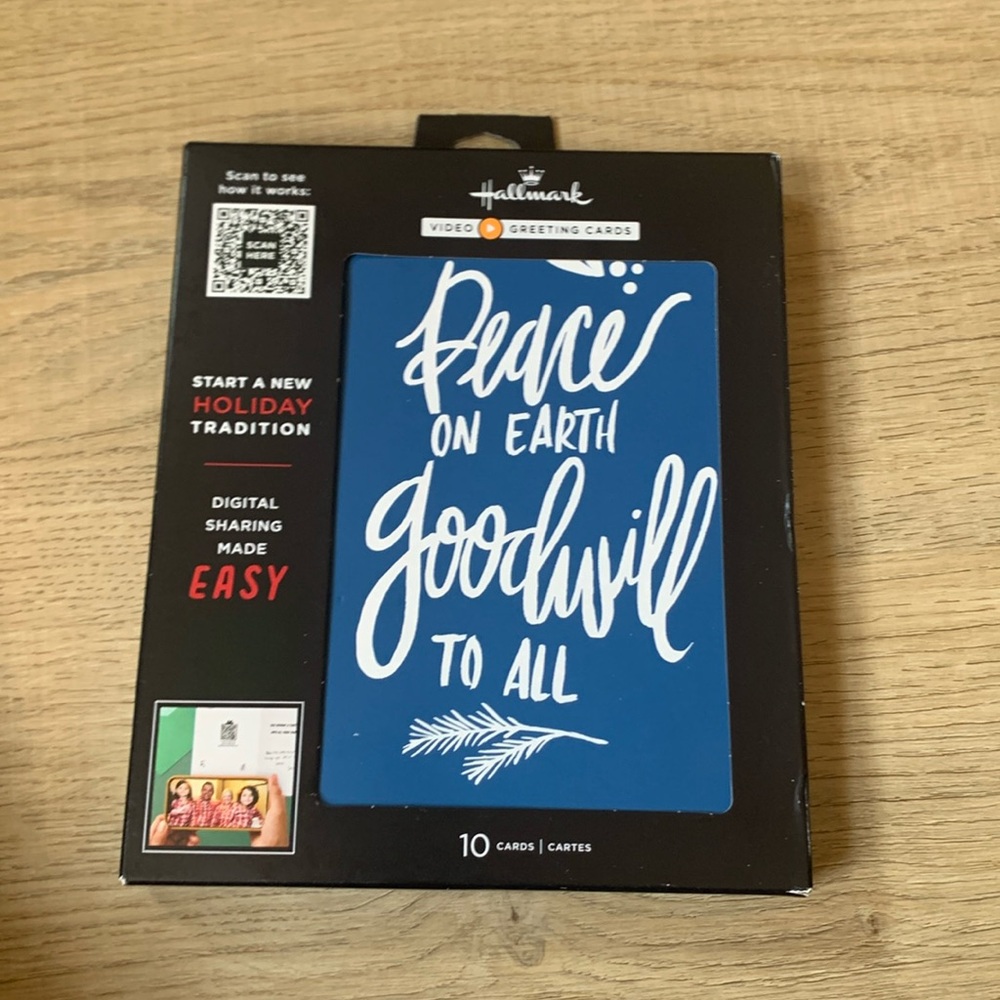 NWT Hallmark video Greeting Cards (10pk)